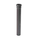 Ostendorf 173040 HTsafe HT-Rohr, Grau, dn 75 x 1000