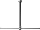 Sealskin Deckenhalterung, Aluminium, chrom matt, 60 x 2,8 x 2,8