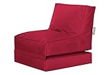 Beauty.Scouts Sitting Point only by Magma Twist Scuba Indoor und Outdoor Sitzsack, Plüsch Sitzkissen, Waschbar, Sessel für Kinder & Erwachsene,