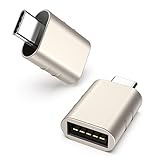 Syntech USB C auf USB Adapter(2 Stücke), Thunderbolt 3 to USB 3.0 Adapter Kompatibel mit iPhone 16 Pro Max MacBook Pro 2021/Air 2022 iPad Mini 6 iMac Surface Pro 8/X Go und mehr, S