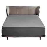 Bedsure Spannbettlaken 180x200cm Boxspringbett Topper - Polyester Mikrofasermaterial Bettlaken 180x200 cm für Matratzenhöhe bis 30 cm, Weiches Spannbetttuch Leintuch, G