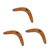 Homoyoyo 1 Stück V-förmiger Holz-Bumerang Für Sicheres Fliegendes Für Draußen Ideal Für Anfänger Und Sportspiele Perfekt Für Jungen Und M