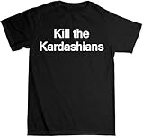 MINGLING Kill The Kardashians Funny Kim T Shirt L