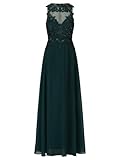 Apart Langes Spitzenkleid, Emerald, 36