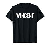 Wincent Damen T-Shirt Schwarz Klassisch Einfarbig Kurzarm Crew-Ausschnitt Flachkragen, Ohne Kragen Gerippte Manschette, Einzelmanschette Small EU Regulär, 16.5