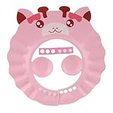 IMIKEYA Shampoo Kappe Schutz Badehaube Duschhaube Haarwaschschild Haarwaschhut Für Kleinkinder Duschhut Haarwaschstation Für Duschschild Eva Pink