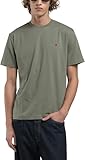 Replay Herren T-Shirt Kurzarm Rundhalsausschnitt, Sage Green- 835 (Grün), XXL