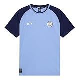 Manchester City Heimtrikot für Herren - Größe M/Medium - Man City Heimshirt für Erwachsene - Offizielles Man City Fan-S