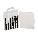 Metrisches Gewindebohrer-Set mit Titanbeschichtung HSS 310 mm Handgewindebohrer Set zum professionellen Bohren, Gewindeschneiden und Entgraten in verschiedenen Materialien (verpackt)