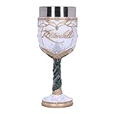 Nemesis Now Krug Kanne Offizielles Lizenzprodukt Herr der Ringe Rivendell Kelch, Weiß, 19,5