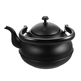 Warmhm Wasserkocher Aus Edelstahl Vintage Teekessel Rostfreier Wasserkocher Herd Wasserkocher Wasserkocher- Aus Edelstahl Wasserkocher Herd Tee Kaffeekanne Black Rostfreier S