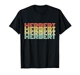 Herbert Name Vorname Retro Vintage Geburtstag T-S