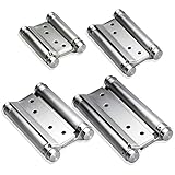 STAHLIA® 2 Stück Pendeltürband EDELSTAHL Scharnier Pendeltür Schwingtür Western-Beschlag | 75