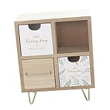LRXIYODE 1 Stück Aufbewahrungsschrank Aufbewahrungsbox Desktop Lagerung Schubladen groß klare Organizer-Behälter storage boxes aufbwahrungs-box Aufbewahrungsbehälter Holzbehälter hö