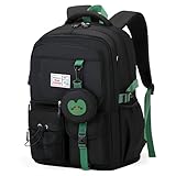 Schulrucksack Teenager Mädchen Jungen, Schulranzen Rucksack Schule, Tagesrucksack Casual Daypacks Groß Backpack Damen School Bag 9 10 11 12 13 15 Jahre 2 3 4 5 6 7 10 Klasse Kinderrucksack S