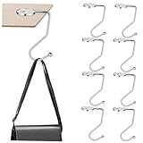 FOMIYES 8 Stück Handtaschenhalter Aus Eisen Tischhaken Handtaschen Aufhängehaken Taschenhaken Tischhaken Zum Aufhängen Von T