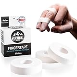 VERTICAL FELLOWS® 3 Rollen Klettertape 1,5cm breit - DERMATEST sehr gut - mit PDF Tapeanleitung - ideales Fingertape für Klettern Bouldern Kraftsport Volleyball Handball Kampfsp