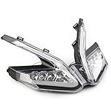 generisch FSFYUK Flügelförmiges Rücklicht Motorradblinker Integrierte LED-Bremsrücklichter Blinker Rücklicht Für 959 Panigale 2016-2017,