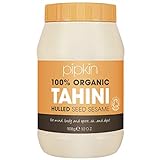 Pipkin 100% Bio-Tahinipaste 908g – Geröstete und gepresste äthiopische Sesamsamen – alles natürlich, koscher, vegan, nicht genmanip