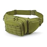 Taktische Gürteltasche Pistolenhalfter Molle Military Combat Taille Gürteltasche Utility Nylon Umhängetasche for die Jagd Camping (Color : TBP003-OD)