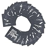 HOMOCONO 24 Stück Fliesenaufkleber, Dekorative Fliesenaufkleber, Wandpaste, DIY Fliesenaufkleber, Fliesenornament, Wasserdichte Aufkleber, Wandaufkleber Für Zuhause, W