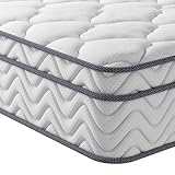 Vesgantti Matratze 160x200 höhe 22cm H3 7-Zonen Taschenfederkernmatratze Mittelfeste Orthopädischem Kaltschaummatratze Öko-Tex Zertifiziert Matratzen Klassik BoxTop