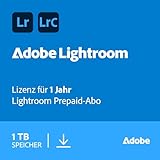 Adobe Lightroom inkl. Lightroom Classic 1 TB |KI-gestützter Foto-Editor |1 Jahr | PC/Mac | Digital Dow