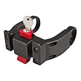 Rixen und Kaul Klickfix Lenkeradapter E, Schwarz, für E-Bike Displays, Drehbar, Wasserfest, 200g, 1 Stück