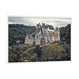 artboxONE Poster mit weißem Rahmen 18x13 cm Städte Autumn In Eltz - Bild Castle Burg C