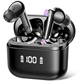 AI Sprachübersetzer Kopfhörer, 3-in-1 Echtzeit übersetzer Ohrhörer mit 164 Sprachen, ENC Rauschunterdrückung, 5 Übersetzungsmodi Bluetooth 5.3 Kopfhörer in Ear mit App für Lernen, Reisen, Business N
