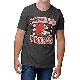 FOCO NFL Team Logo Gridiron Glory Short Sleeve T-Shirt, Dark Heather Grey, M