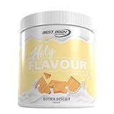 Best Body Nutrition - Holy Flavour - Geschmackspulver - Butter Biscuit - 250 g Dose - Aromapulver zur Verfeinerung von Speisen und Getränken - mit Butterkeksgeschmack