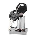CANIGHT 1 Satz Büroschubladenschloss Schließe Griffe Schlüsselkasten Kommode Bausatz Elektronisch Kombinationsschloss Tragbare Tür Verriegeln Zahlenschlösser Erste Tor Silver Zinklegierung