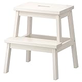 IKEA BEKVÄM Tritthocker 50 cm weiß