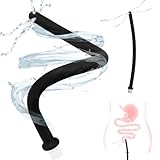 43cm Analdusche für Analverkehr: Einlauf zur Darmreinigung, Analdusche Frau, Analdusche Herr, Klistier mit 4 Löcher, Douche Silikon,Intimdusche,Anal Dusche,Vaginaldusche Klistier Analplug für Anfäng