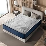 BEZEN Taschenfederkernmatratze Nirvana mit Memory-Schaumstoff, 30 cm, hohe Härte, 90x200, maximale Entspannung und Komfort, Sanitized® und Oeko-Tex® zertifizierte S