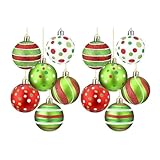 Stabile Weihnachtsbaum-Hängedekoration, Weihnachtsdekoration, stilvolle Baumbesatz, in hellen Farb