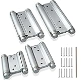 2 X PENDELTÜRBAND EDELSTAHL 75 mm rostfrei massiv Türband Scharniere Schwingtü