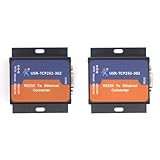 PUSR USR-TCP232-302 Winzige Größe RS232 zu TCP IP-Konverter, serielles RS232-zu-Ethernet-Servermodul, Ethernet-Konverter, unterstützt DHCP/DNS (2)