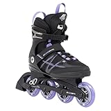 K2 Skates Damen Inline Skates Alexis 80 PRO, Black - Lavendar, 30G0213.1.1.090