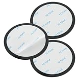 3-Pack 8 cm Klebe-Befestigungsplatten fürs Armaturenbrett, Dashboard Pad Mounting Disk Adhesive Saugnapfhalterung Befestigungsplatten for Suction Cup Dashboard Phone Holder & Windshield Car M