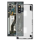 Handy Reparaturteile Für Samsung Galaxy Note 10+ N975 N9750 Transparent Battery Rückenabdeckung mit Kamera -Objektivabdeckung