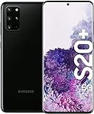 Samsung Galaxy S20+ 5G Smartphone 128 GB interner Speicher, 12 GB RAM, Hybrid SIM, Android 10 to 13 - Deutsche Version (Cosmic Black)