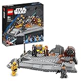 LEGO 75334 Star Wars Obi-Wan Kenobi vs. Darth Vader, Spielset mit Duell-Plattformen und Minifiguren, baubares Spielzeug für Kinder ab 8 J
