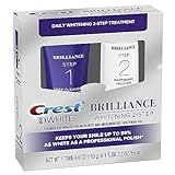 Crest 3D White Brilliance Daily Cleansing Toothpaste and Whitening Gel Sy