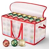 XL Aufbewahrungsbox weihnachtskugeln aufbewahrung 128 Kugeln Christbaumkugeln Weihnachtstasche Sortierbox