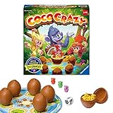 Ravensburger 20897 - Coco Crazy, Brettspiel für Kinder ab 5 Jahren, Familienspiel für Kinder und Erwachsene, Merkspiel für 2-8 Spieler - Ostergeschenke fü