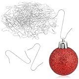 COM-FOUR® 150x Haken für Weihnachtsbaumschmuck - Schnellaufhänger Doppelhaken für Weihnachtsbaum-Deko - Christbaumkugel-Aufhänger, Baumhaken als Deko-Anhäng