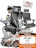 CLOUVOU MasterSeat Bürostuhl Ergonomisch [TESTSIEGER] Schreibtischstuhl 100% individuell einstellbar | Büro Stuhl & Gaming Stuhl | Computerstuhl Home Office Chair Ergonomic | Drehstuhl 150 kg