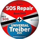 SOS Repair & Treiber Boot DVD für Win 10 & 7 & 8 + XP, das Orig